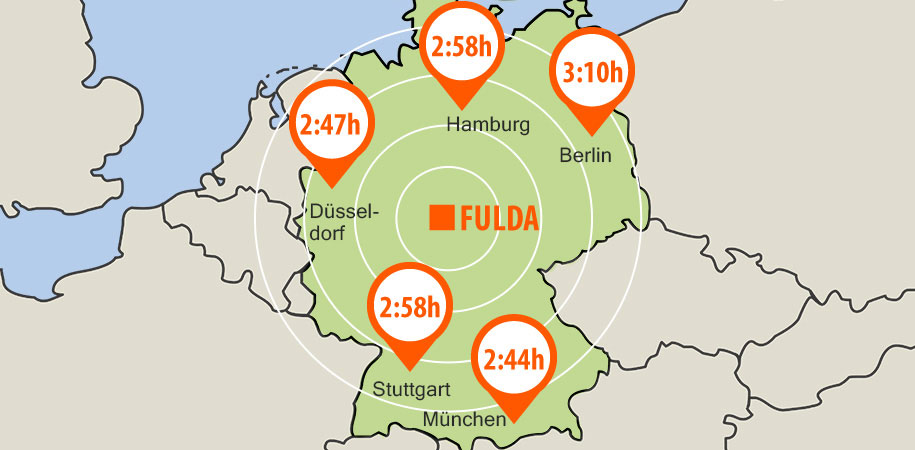 Leben in Fulda Zentral
